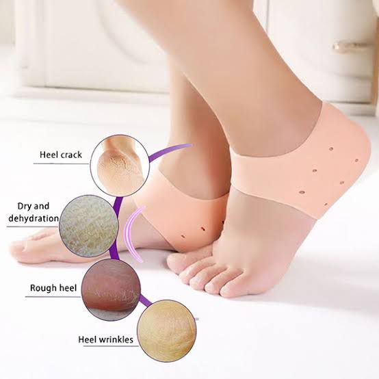 Silicone Heel Socks – Anti-Crack