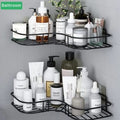 Rustproof Bathroom Corner Storage Organizer with Screw