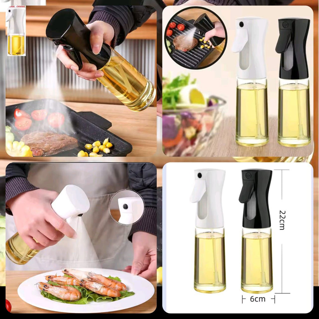 300ml Spray Edible Oil Bottle - Kitchen Oil Mister