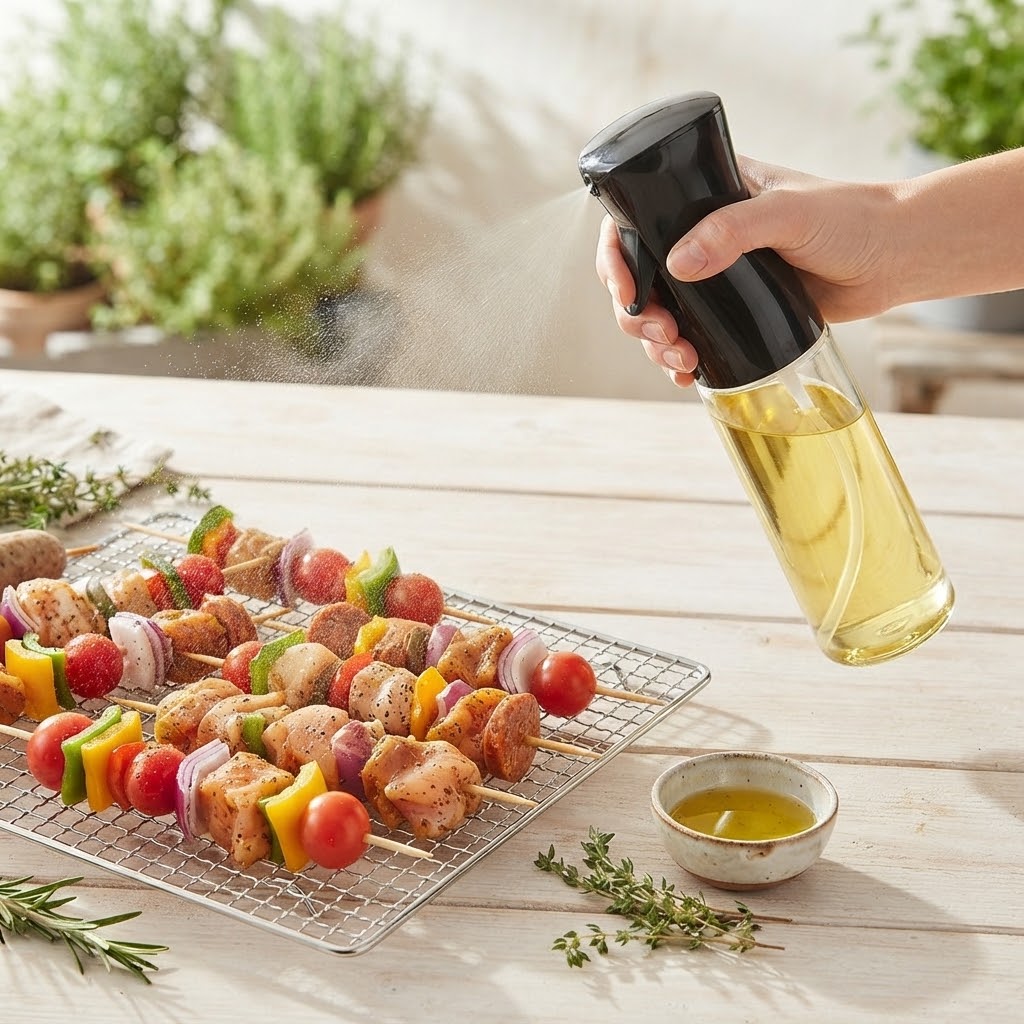 300ml spray edible oil bottle kitchen mister and dispenser