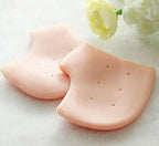 Silicone heel socks for everyday heel protection and care