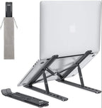 Premium foldable ergonomic laptop stand for desk and MacBook