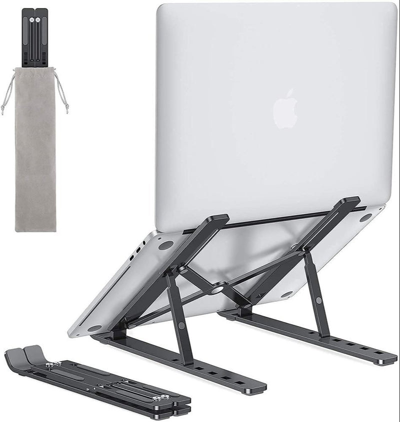 Premium foldable ergonomic laptop stand for desk and MacBook