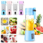 Portable USB rechargeable juicer blender for smoothies and fruit drinks