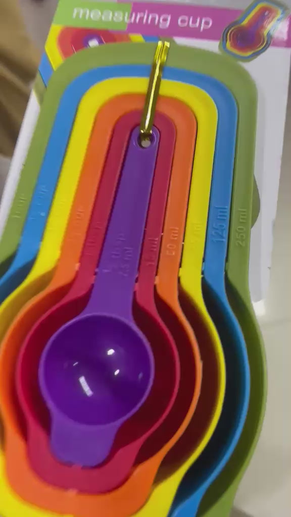 Measuring Cups & Spoons – 6 Piece Set
