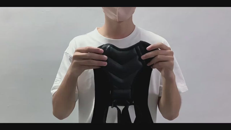 Adjustable back support belt for upper back and shoulder support